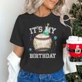 Its My Birthday Vintage Baseball Celebration For Men Kids Unisex T-Shirt