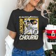 Jackson Chourio Milwaukee MLB Baseball Player MLBJCH203M Unisex T-Shirt Jackson Chourio Milwaukee MLB Baseball Player MLBJCH203M Unisex T-Shirt