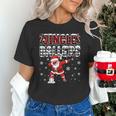 Jingle Ballers Plaid Santa Dabbing Baseball Christmas Unisex T-Shirt Jingle Ballers Plaid Santa Dabbing Baseball Christmas Unisex T-Shirt