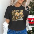 I Just Hit 100 Days Of School Camo Baseball Boy Kids Teacher Unisex T-Shirt