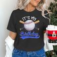 Kids 8th Baseball Birthday Party Boys Sport Fan 8 Years Old Unisex T-Shirt