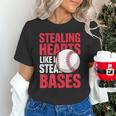 Kids Stealing Hearts Like I Steal Bases Cute Baseball Boys Unisex T-Shirt Kids Stealing Hearts Like I Steal Bases Cute Baseball Boys Unisex T-Shirt