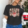 Leopard Checkered Game Day Baseball Coquette Bow Women Girls Unisex T-Shirt Leopard Checkered Game Day Baseball Coquette Bow Women Girls Unisex T-Shirt