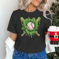 Lucky Shamrock Baseball Gloves Drip St Patrick's Day Boys Unisex T-Shirt Lucky Shamrock Baseball Gloves Drip St Patrick's Day Boys Unisex T-Shirt