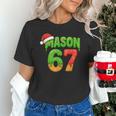 Mason 67 Christmas Ice Cream Drip Meme Six Seven Baseball Unisex T-Shirt Mason 67 Christmas Ice Cream Drip Meme Six Seven Baseball Unisex T-Shirt