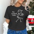 No Baseball Game Today Sad Stickfigure Baseball Player Unisex T-Shirt
