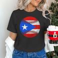 Puerto Rico Baseball Flag Boricua Beisbol Fan Gear Unisex T-Shirt