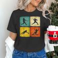 Retro Style Baseball Lover Playing Men Women Kids Baseball Unisex T-Shirt