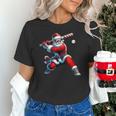 Santa Playing Baseball Men Boys Christmas Baseball Player Unisex T-Shirt Santa Playing Baseball Men Boys Christmas Baseball Player Unisex T-Shirt