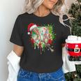 Santa Sports Ice Baseball Christmas Xmas Pajama Kid Men Boys Unisex T-Shirt