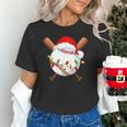 Santa Sports For Men Boys Christmas Baseball Player Unisex T-Shirt Santa Sports For Men Boys Christmas Baseball Player Unisex T-Shirt