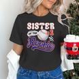 Sister Rookie Of Year 1st Birthday Baseball Theme Matching Unisex T-Shirt