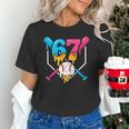 Six Seven Baseball Ice Cream Drip Cool 67 Gen Alpha Slang Unisex T-Shirt Six Seven Baseball Ice Cream Drip Cool 67 Gen Alpha Slang Unisex T-Shirt