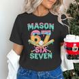 Six Seven Meme Mason Ice Cream Drip Baseball Number 67 Unisex T-Shirt Six Seven Meme Mason Ice Cream Drip Baseball Number 67 Unisex T-Shirt