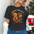 Squirell Baseball Catcher Player Joke Tee Protect Your Nuts Unisex T-Shirt Squirell Baseball Catcher Player Joke Tee Protect Your Nuts Unisex T-Shirt