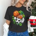 St Patricks Day Shamrock Basketball Baseball Football Soccer Unisex T-Shirt