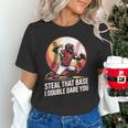 Steal That Base I Double Dare You Baseball Catcher Unisex T-Shirt