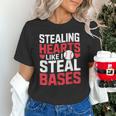 Stealing Hearts Like I Steal Bases Cute Baseball Kids Unisex T-Shirt Stealing Hearts Like I Steal Bases Cute Baseball Kids Unisex T-Shirt