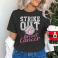 Strike Out Breast Cancer Baseball Warrior Unisex T-Shirt Strike Out Breast Cancer Baseball Warrior Unisex T-Shirt