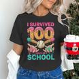 I Survived 100 Days Of School Baseball Ice Cream Drip Unisex T-Shirt I Survived 100 Days Of School Baseball Ice Cream Drip Unisex T-Shirt