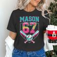Trendy Mason 67 Mem Ice Cream Drip Baseball Birthday Costume Unisex T-Shirt Trendy Mason 67 Mem Ice Cream Drip Baseball Birthday Costume Unisex T-Shirt