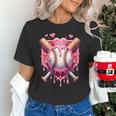 Women's Valentines Day Baseball Boys Ice Cream Drip Heart Youth Kids Unisex T-Shirt Women's Valentines Day Baseball Boys Ice Cream Drip Heart Youth Kids Unisex T-Shirt