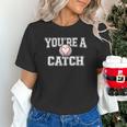 You'Re A Catch Baseball Pun Heart Kids Boys Valentines Unisex T-Shirt You'Re A Catch Baseball Pun Heart Kids Boys Valentines Unisex T-Shirt