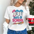 100 Days Of School Baseball Drip Bat 100th Day Of School Boy Unisex T-Shirt