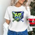 Awesome 67 Baseball Drip Effect Baseball 6-7 Meme Graphic Premium Tri-Blend Unisex T-Shirt