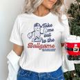 Take Me Out To The Ball Game Retro Peanuts Baseball Sports Unisex T-Shirt