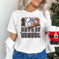 Baseball 100 Days Of School Happy 100th Day Teachers Kids Unisex T-Shirt Baseball 100 Days Of School Happy 100th Day Teachers Kids Unisex T-Shirt