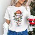 Baseball Christmas Ball Hat Snow Winter Premium Tri-Blend Unisex T-Shirt