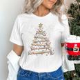 Baseball Christmas Tree Light Xmas Tees Boys Kids Men Unisex T-Shirt