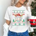 Baseball Christmas Ugly Sweater Santa Sport Men Kids Unisex T-Shirt