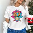 Baseball Drip Jersey Number 67 For Players & 67th Birthday Premium Tri-Blend Unisex T-Shirt Baseball Drip Jersey Number 67 For Players & 67th Birthday Premium Tri-Blend Unisex T-Shirt