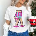 Baseball Ice Cream Drip Boys Glove Sprinkles Baseball Lover Unisex T-Shirt