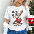 Baseball Valentine Forever On Deck For You Tee Unisex T-Shirt