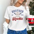 Brother Of Rookie 1st Birthday Baseball Boy Family Matching Unisex T-Shirt Brother Of Rookie 1st Birthday Baseball Boy Family Matching Unisex T-Shirt