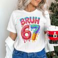 Bruh 67 Baseball Drip Number 67 Player 67th Birthday Unisex T-Shirt