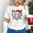 Christmas Baseball Santa Hat For Baseball Players Fans Unisex T-Shirt Christmas Baseball Santa Hat For Baseball Players Fans Unisex T-Shirt
