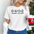Double Play 6 4 3 2 Vintage Baseball Math Softball Player Premium Tri-Blend Unisex T-Shirt
