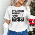 My Favorite Baseball Player Calls Me Gamma Unisex T-Shirt