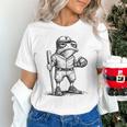 Frog Basketbal Men Women Grumpy Frog Playing Baseball Unisex T-Shirt Frog Basketbal Men Women Grumpy Frog Playing Baseball Unisex T-Shirt
