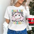 Game Day Vibes Softball Baseball Groovy Game Day Girls Women Unisex T-Shirt
