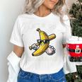 Lets Go Bananas Baseball Retro Sports Boys Kids Men Youth Premium Tri-Blend Unisex T-Shirt