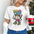 Ice Cream Drip Baseball Party 100 Days Of School Teacher Unisex T-Shirt Ice Cream Drip Baseball Party 100 Days Of School Teacher Unisex T-Shirt
