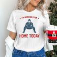 I'm Working From Home Today Baseball Lover Men Women Unisex T-Shirt