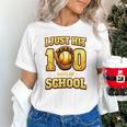 I Just Hit 100 Days Of School Baseball Boys Kids 100th Day Unisex T-Shirt
