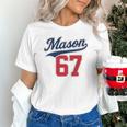 Mason 67 Jersey Baseball Men Women Boys Girls Number 6 7 Unisex T-Shirt Mason 67 Jersey Baseball Men Women Boys Girls Number 6 7 Unisex T-Shirt