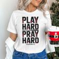 Play Hard Pray Hard Youth Boy Christian Baseball Jesus Unisex T-Shirt Play Hard Pray Hard Youth Boy Christian Baseball Jesus Unisex T-Shirt